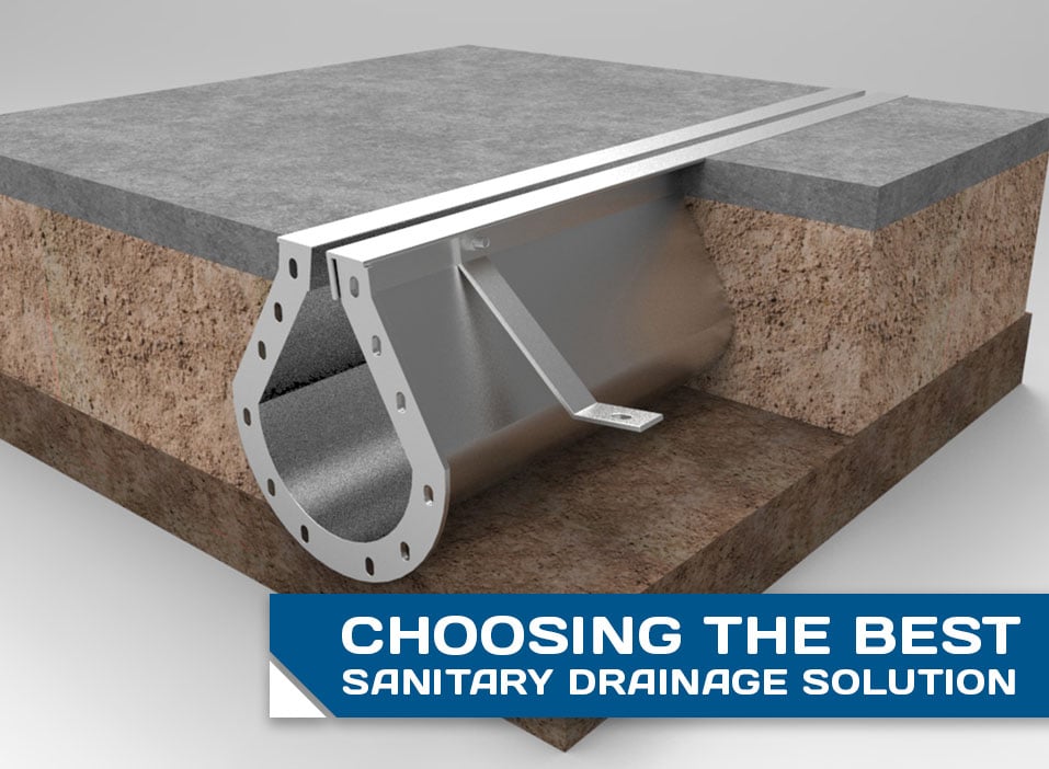 Sanitary Floor Drains Choosing the Best Sanitary Drainage System